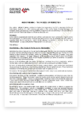 MICROFINISHING – THE PROCESS OF PERFECTION